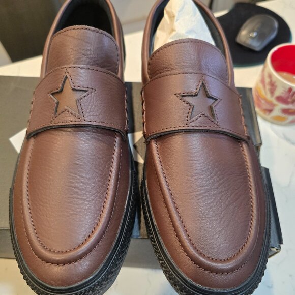 Converse Chuck Taylor All Star Loafer Totally Fudged Brown 2025 shoes Mens SZ 10 - Picture 4 of 16